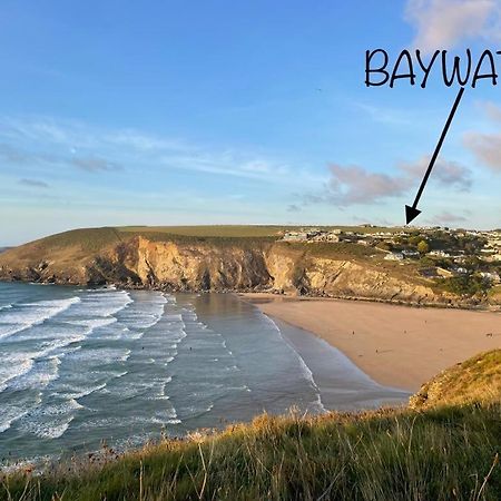 Baywatch Mawgan Porth Spacious Home Sleeps 9, Games Room, Parking & Garden Екстериор снимка